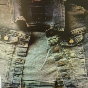 Kids Light Blue Denim Jean Jacket